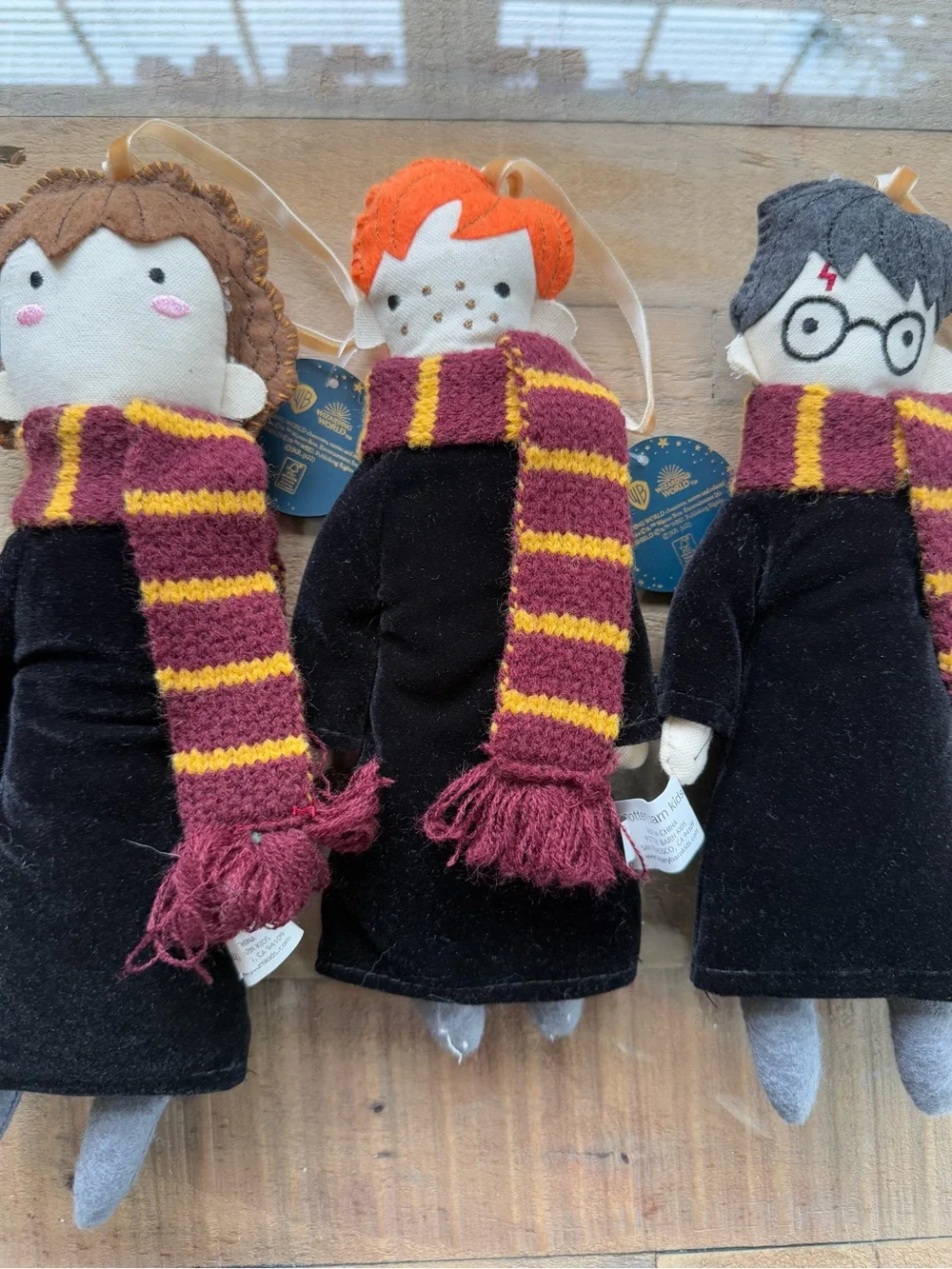Pottery Barn Kids Harry Potter Doll Ornaments